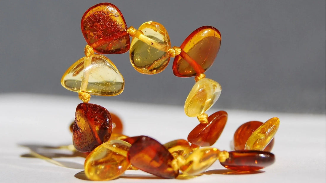 collane ambra dentizione