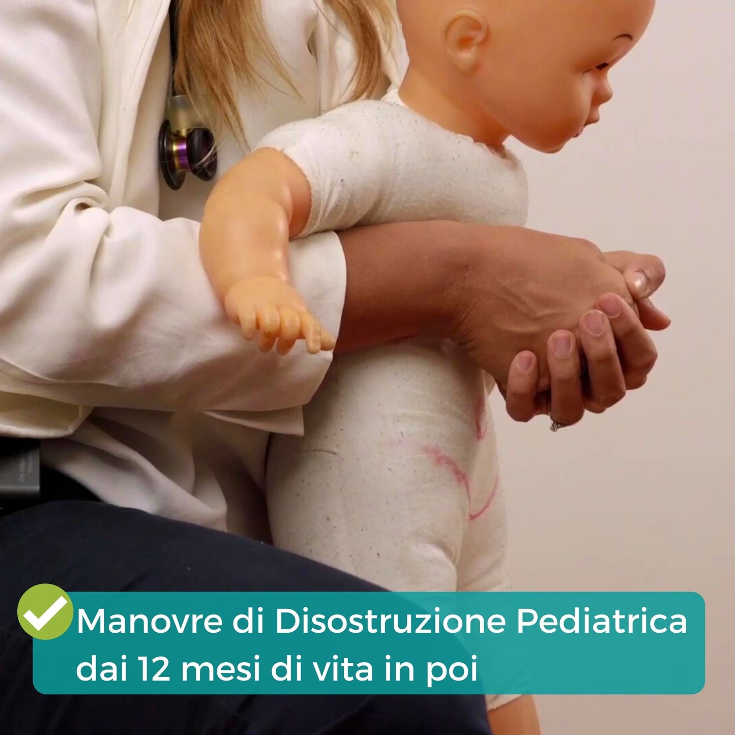 Manovre di disostruzione pediatrica, Rianimazione cardiopolmonare e Tagli Sicuri in Svezzamento