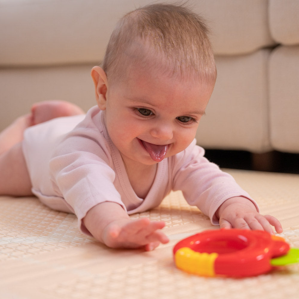 tappeto gioco from zero to hero su dr-silva.com - tappeto gioco per il tummy time del neonato e lo sviluppo motorio del bambino: pieghevole, sicuro, anti-urto, atossico, portatile, morbido, xpe, design giocoso e elegante, lavabile, spesso 1,5 cm, grande 200 cm X 150 cm