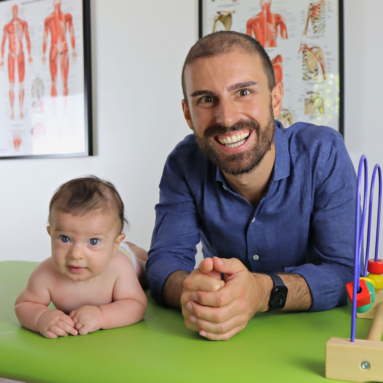 il fondatore e proprietario di dr-silva.com: il dott. Matteo Silva - osteopata pediatrico