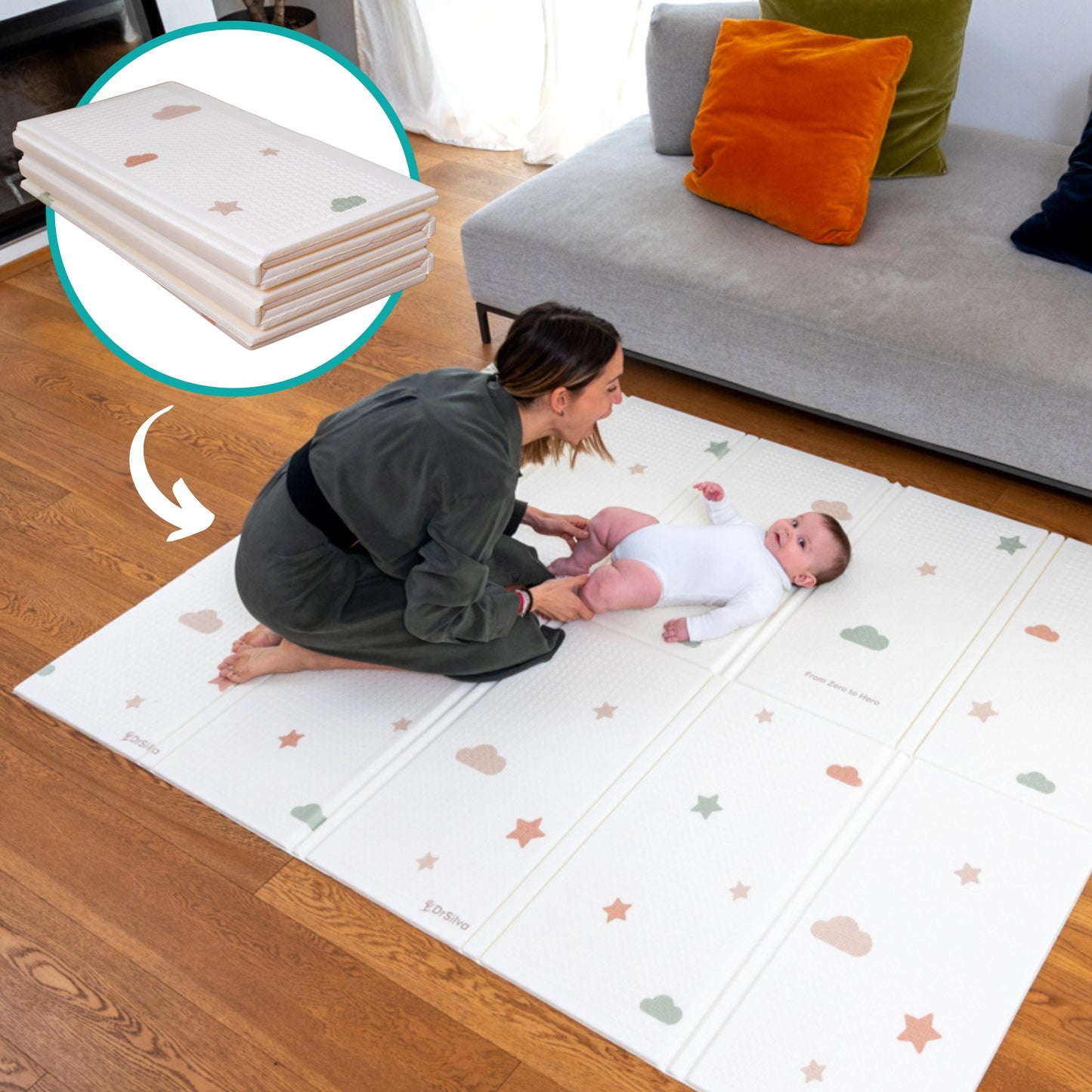 Tappeto Gioco per neonati e bambini