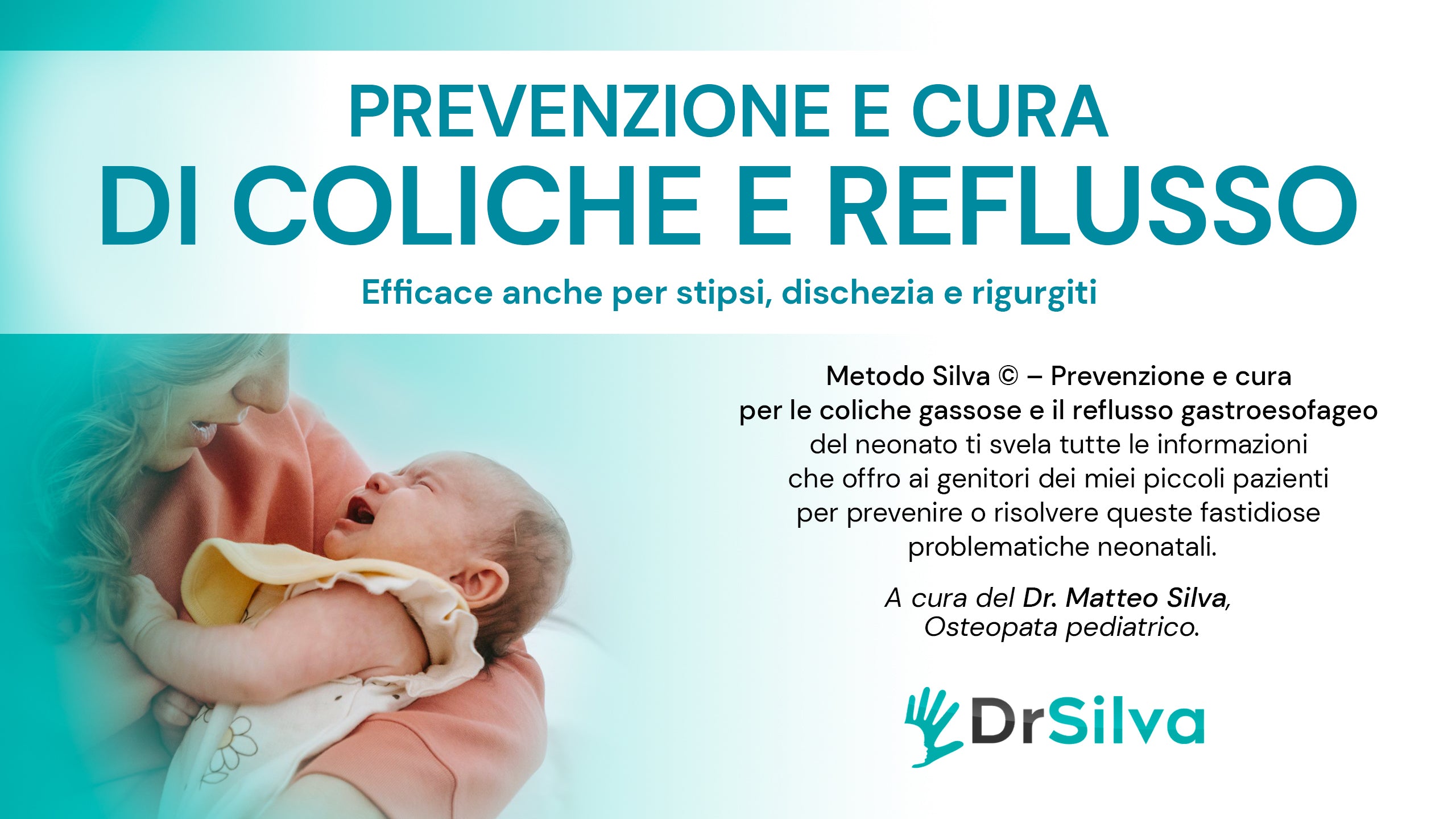Carica il video: come prevenire e curare le coliche gassose del neonato e il reflusso gastropesofageo