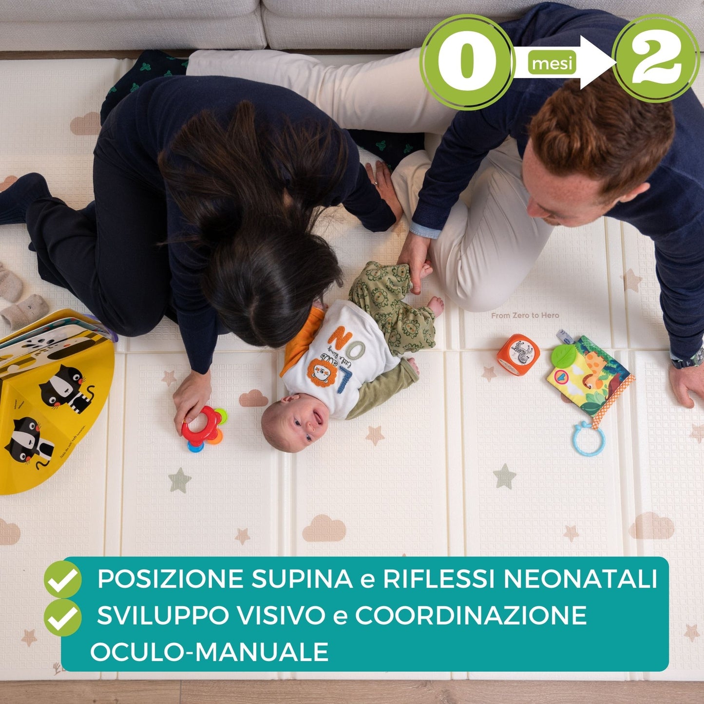 From Zero to Hero - Guida pratica allo Sviluppo Motorio del Neonato