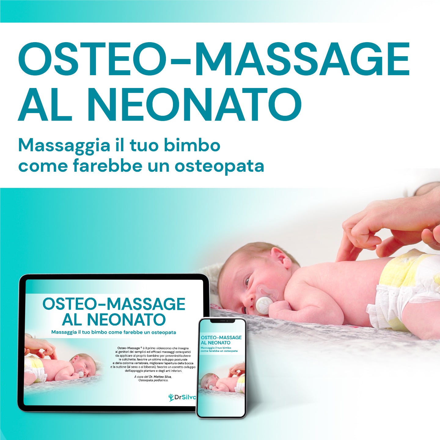Osteo-Massage für Neugeborene