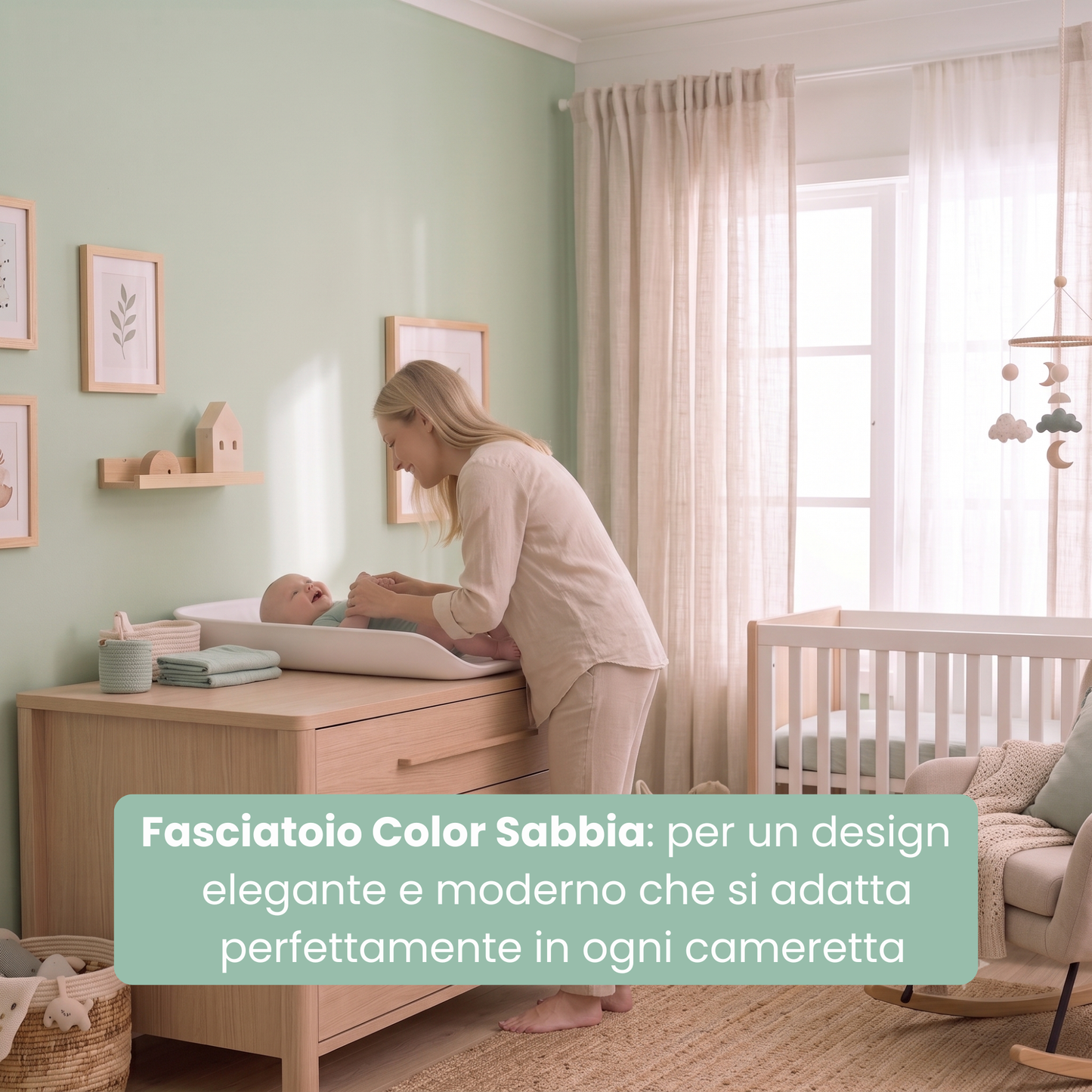Fasciatoio per Neonati e Bambini