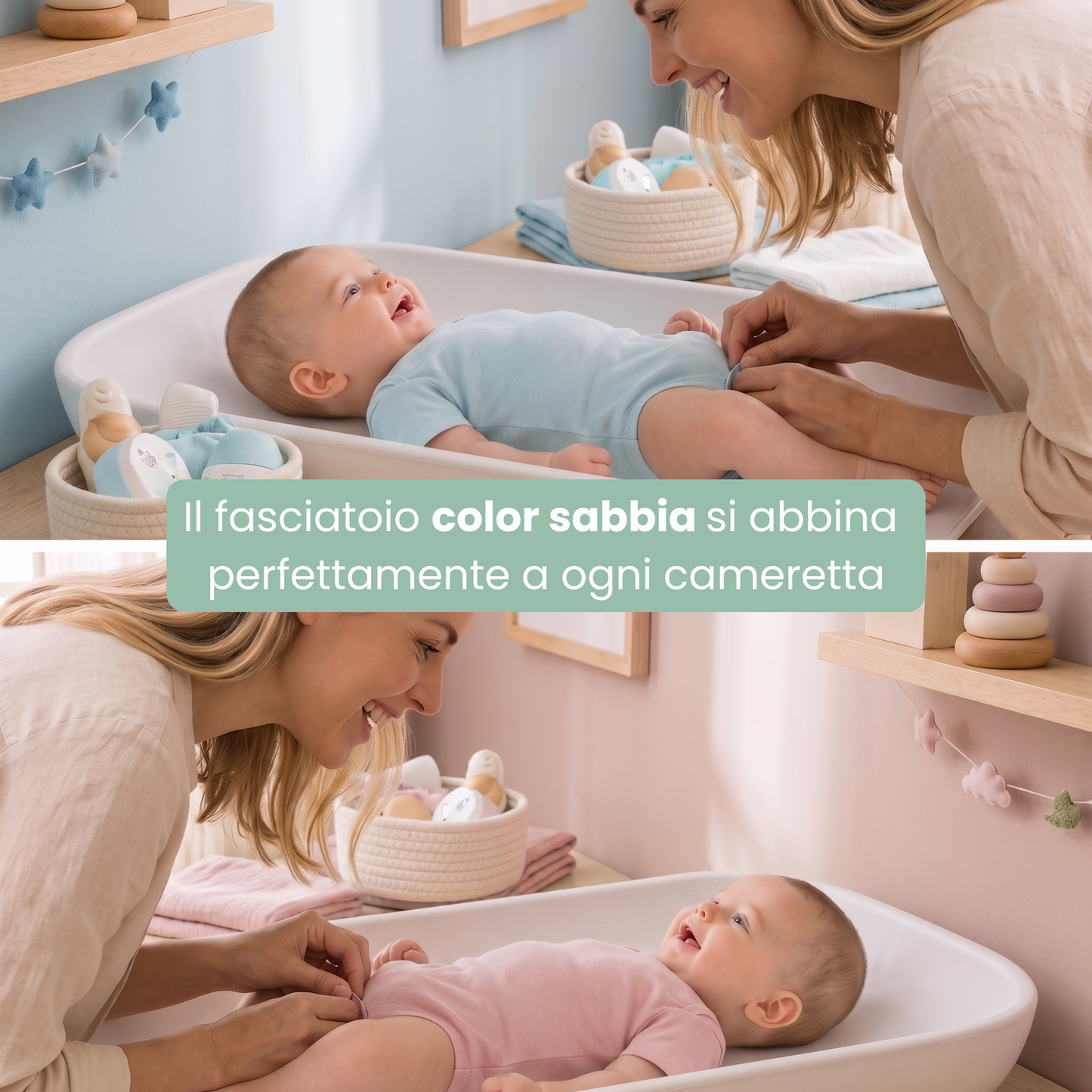 Fasciatoio per Neonati e Bambini