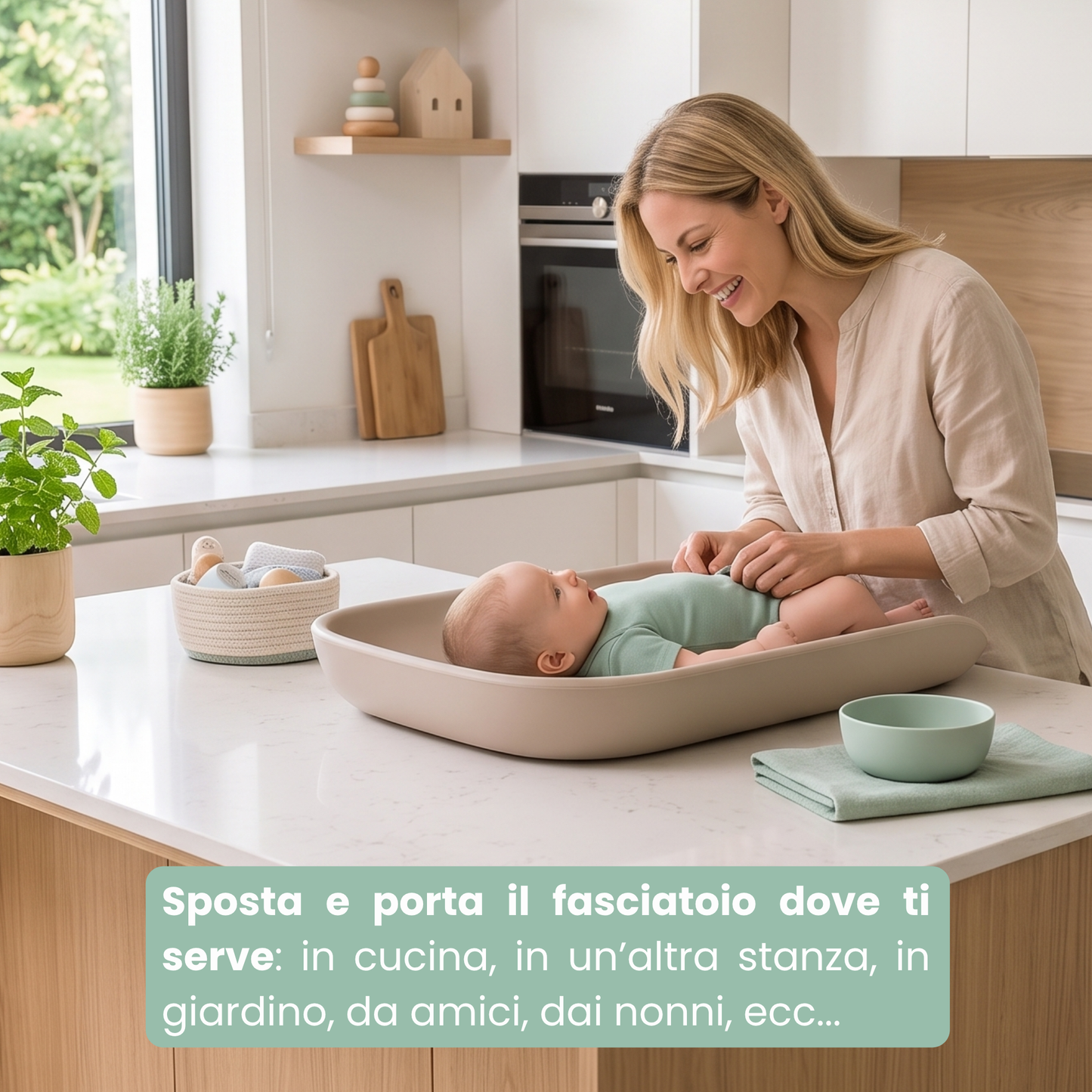 Fasciatoio per Neonati e Bambini