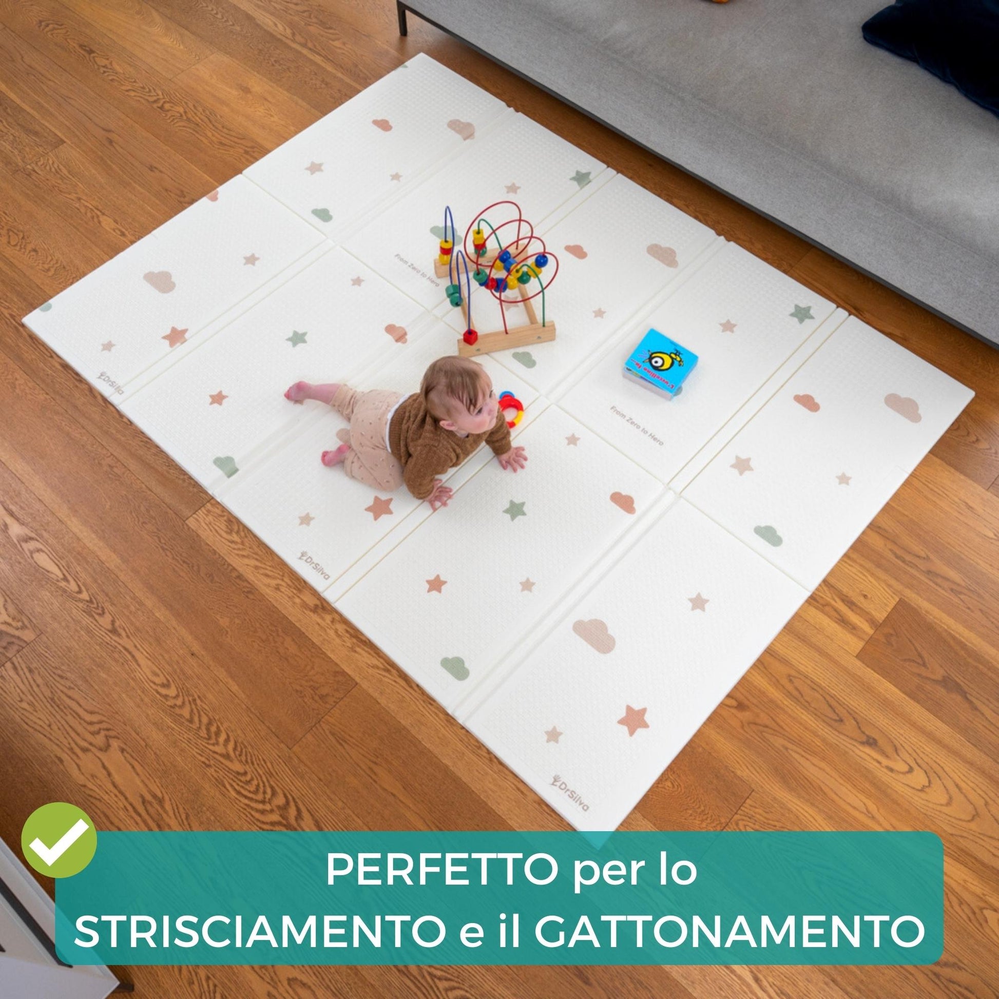 Tappeto Gioco per neonati e bambini – Dr-Silva - Main Image