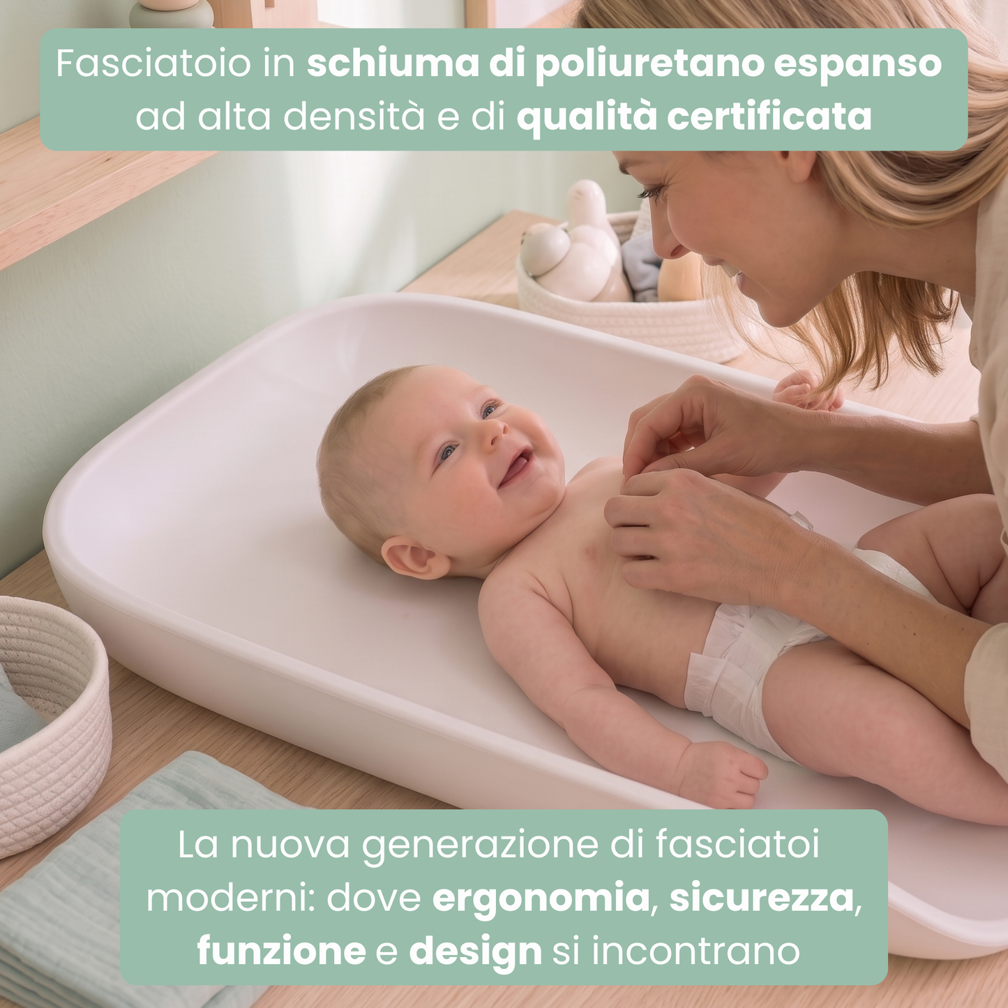 Fasciatoio per Neonati e Bambini