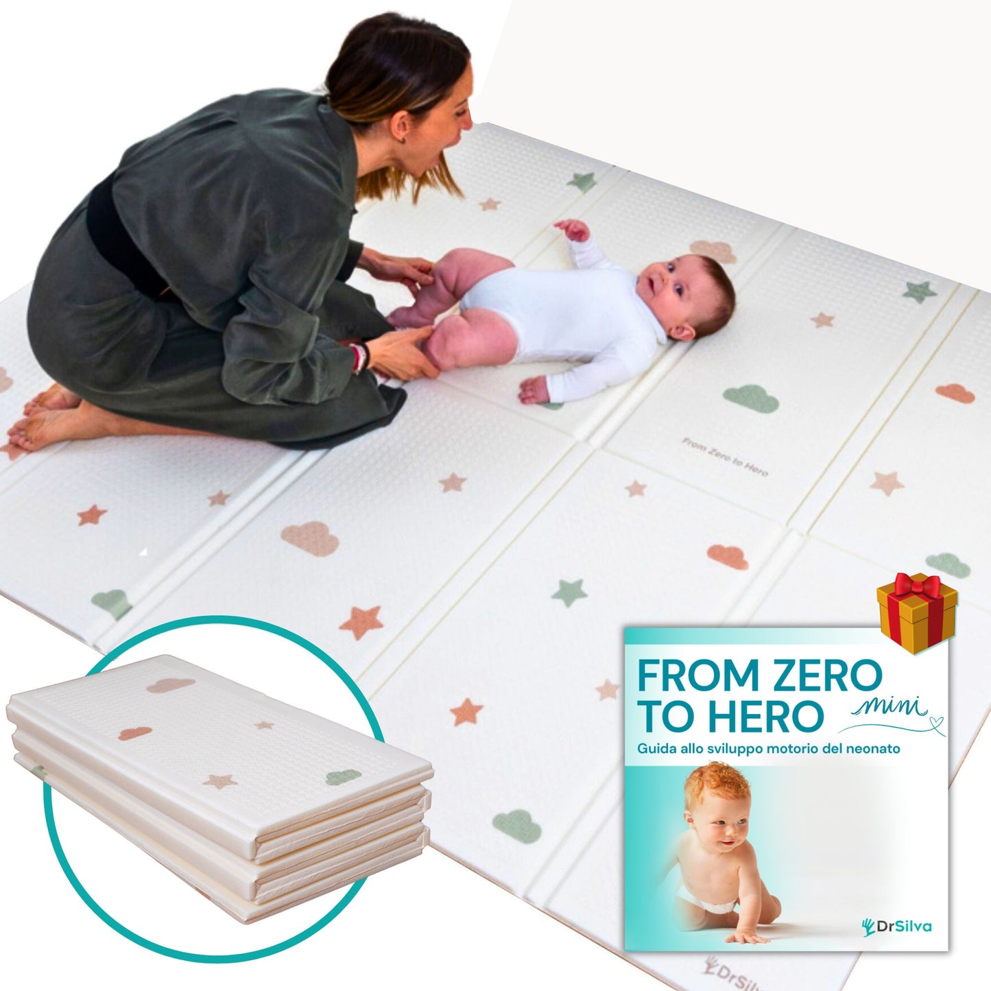 Spielteppich für Babys und Kinder