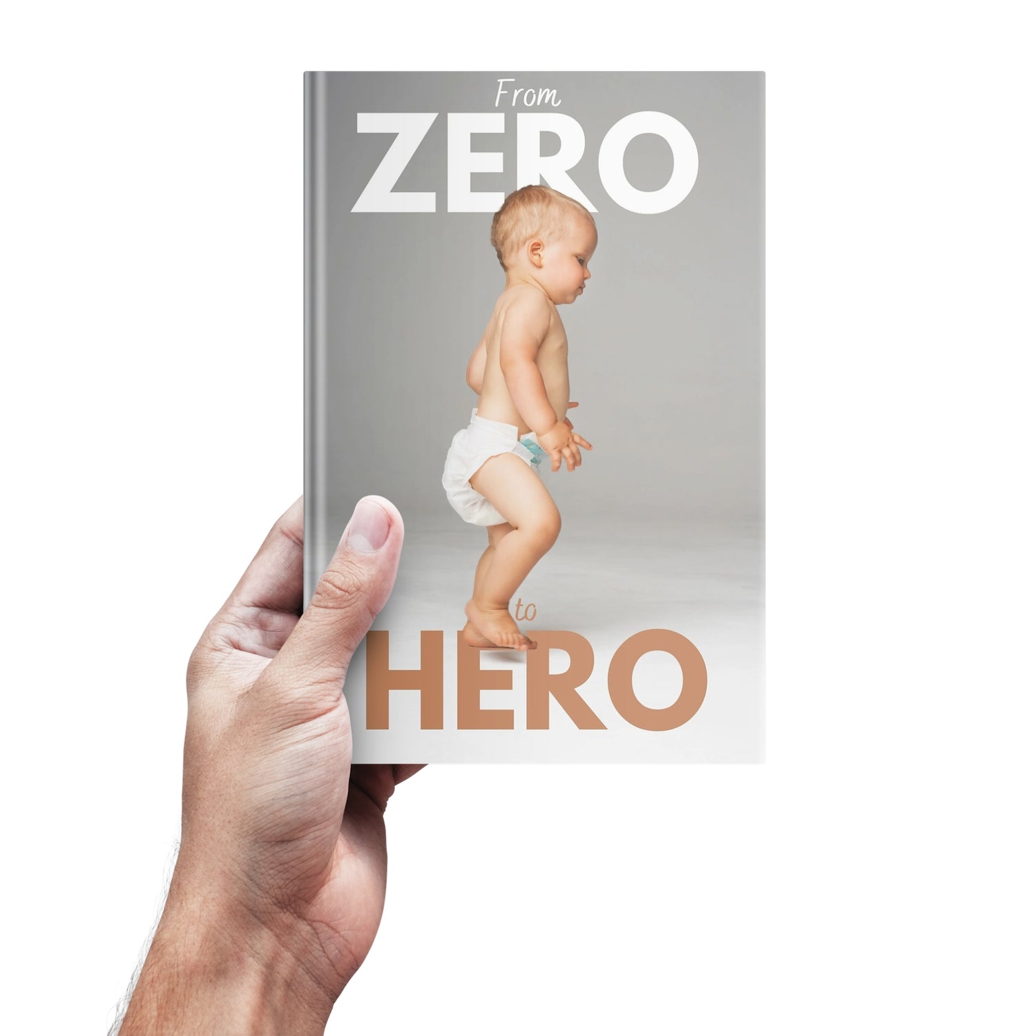 libro ed ebook del videocorso from zero to hero che mostra ai genitori come favorire il miglior sviluppo motorio e psicomotorio del neonato dalla nascita fino al cammino autonomo