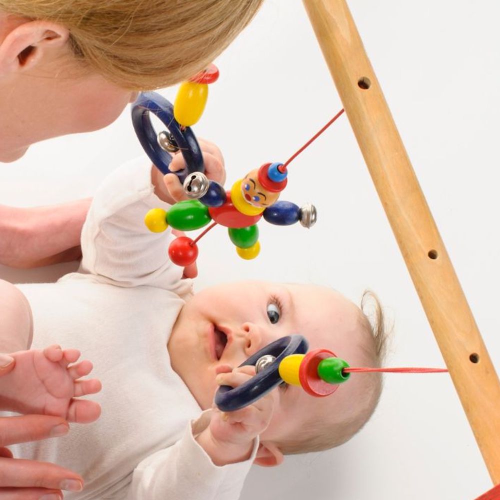 giochi e attività per lo sviluppo psicomotorio del neonato da 0 a 6 mesi