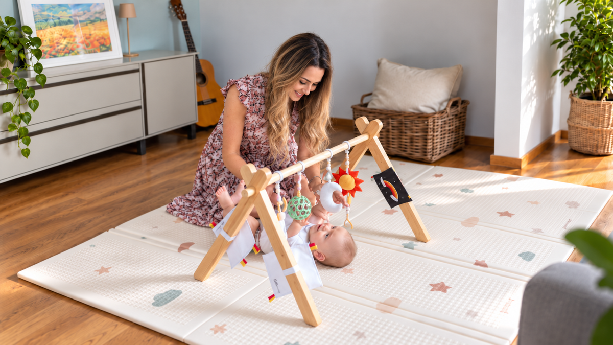 Video laden: PALESTRINA GIOCO DR-SILVA: STILE MONTESSORI, BASE IN LEGNO E GIOCHI SENSORIALI