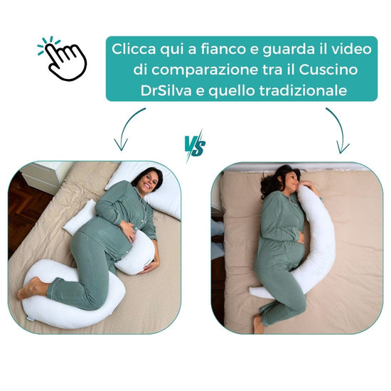 cuscino gravidanza drsilva vs cuscini gravidanza tradizionali