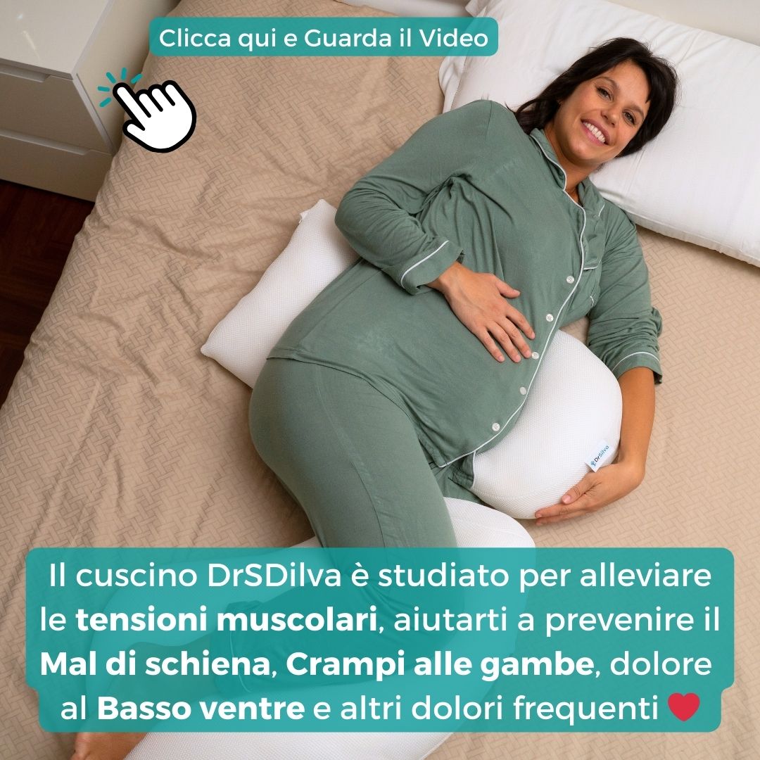 cuscino gravidanza dr silva per prevenire e risolvere il mal di schiena in gravidanza